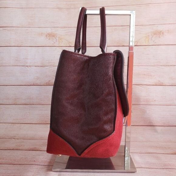 Kate Spade Suede Leather Satchel Crossbody Handbag Adjustable Removable Strap - Picture 8 of 16